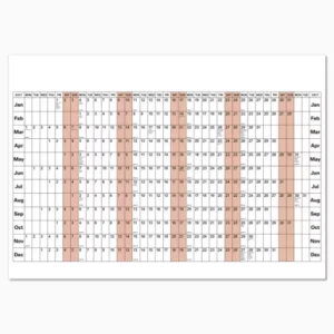 Wall planner printing in Ankleshwar SS Graphics