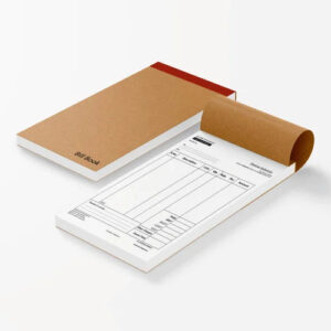 Bill Book Printing in Ankleshwar for GST invoices and business receipt books by SS Graphics