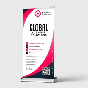 Roll up standee printing in Ankleshwar for offices and exhibitions