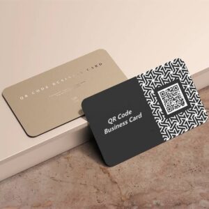 Premium QR Code Cards in Ankleshwar printed on durable PVC with smartphone scanning